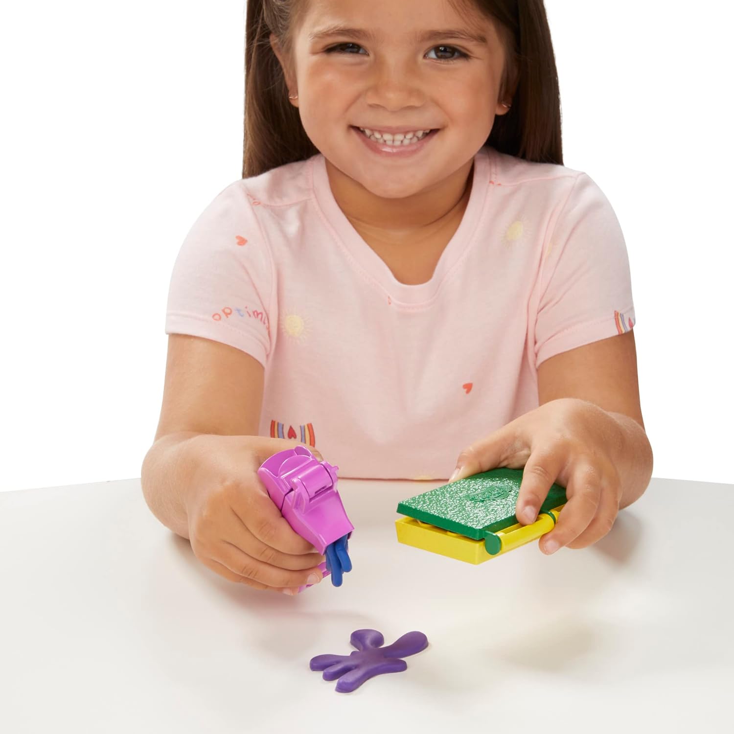 Play-Doh Zoom Zoom Staubsauger-Spielzeug für Kinder, Reinigungs- und Kunstset mit 6 Zubehörteilen und 5 Play-Doh-Farben ab 3 Jahren