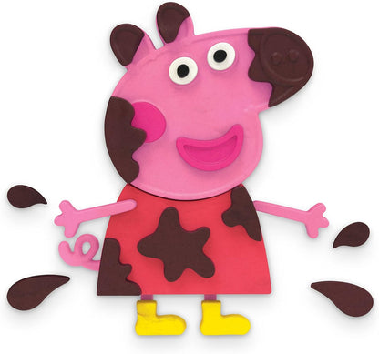Play-Doh Peppa Pig Stylin' Set Peppa Pig Playset avec 9 canettes et 11 outils, jouet d'art et d'artisanat pour enfants à partir de 3 ans