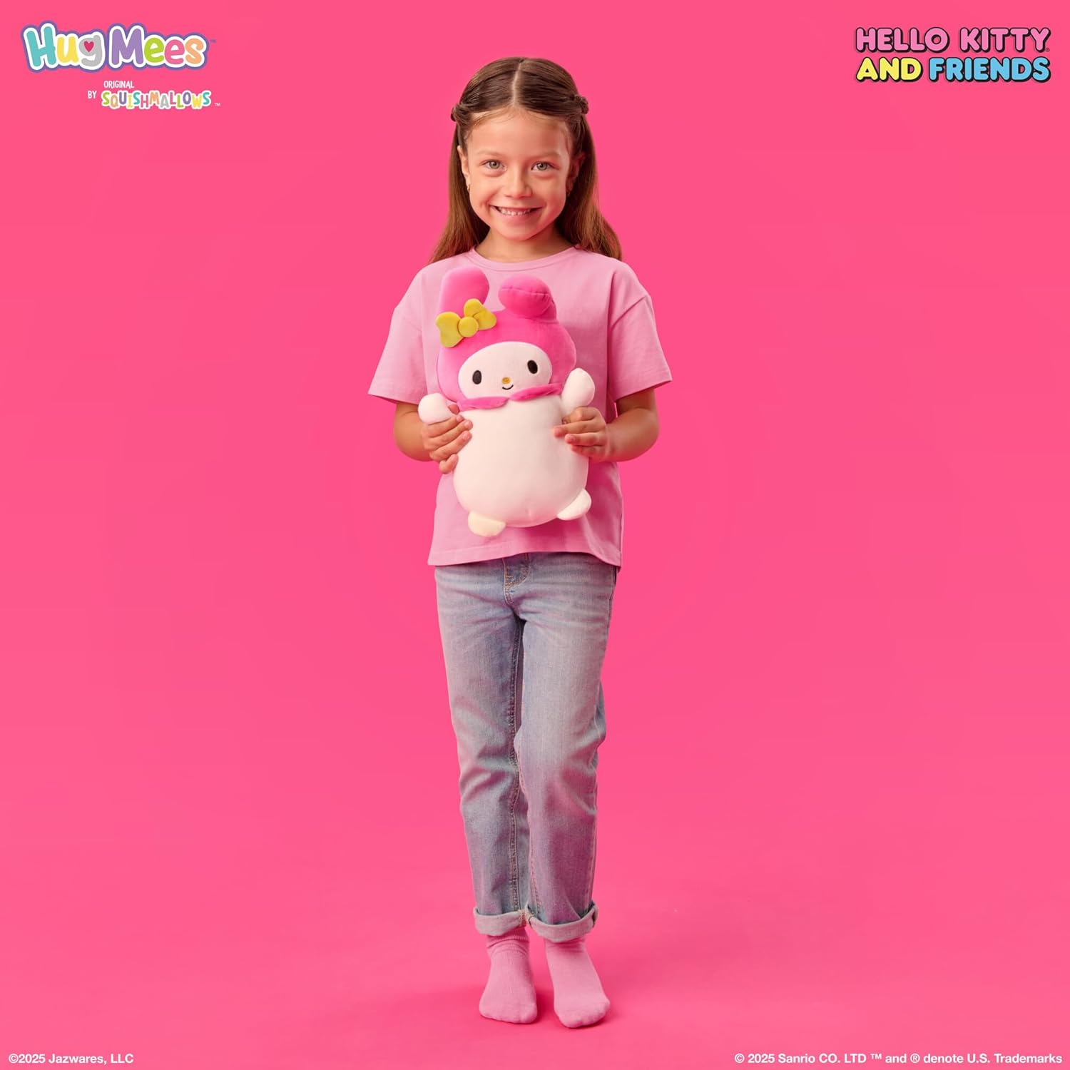 Squishmallows Hello Kitty und Freunde My Melody HugMees