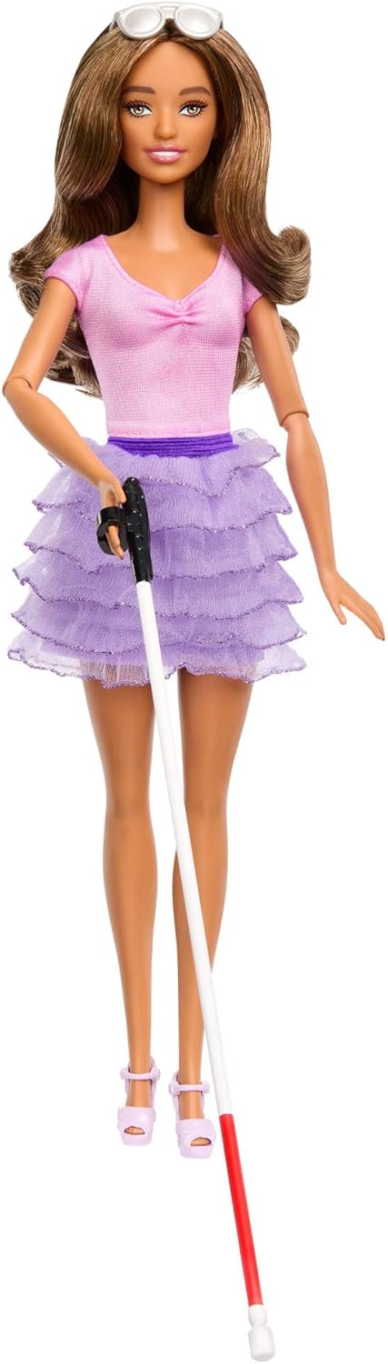 Barbie Fashionistas-Puppe, die erste blinde Barbie-Puppe überhaupt
