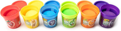 Crayola Silly Scents Spielknete, 48er-Pack, duftende und neonfarbene Modelliermasse für Kinder, ungiftiges Partygeschenk-Set für Kinder ab 3 Jahren