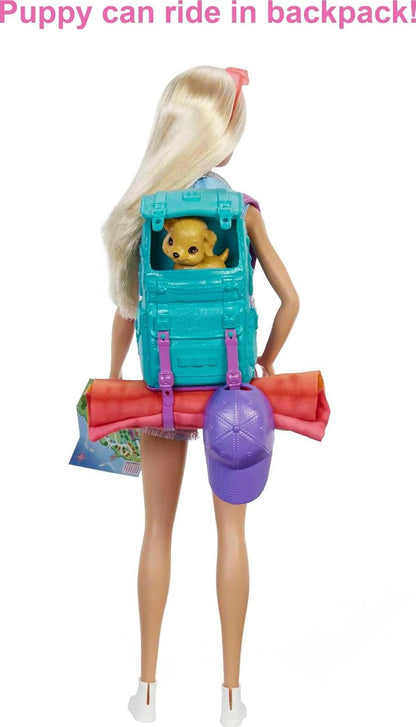 Ensemble poupée Barbie Camping et accessoires