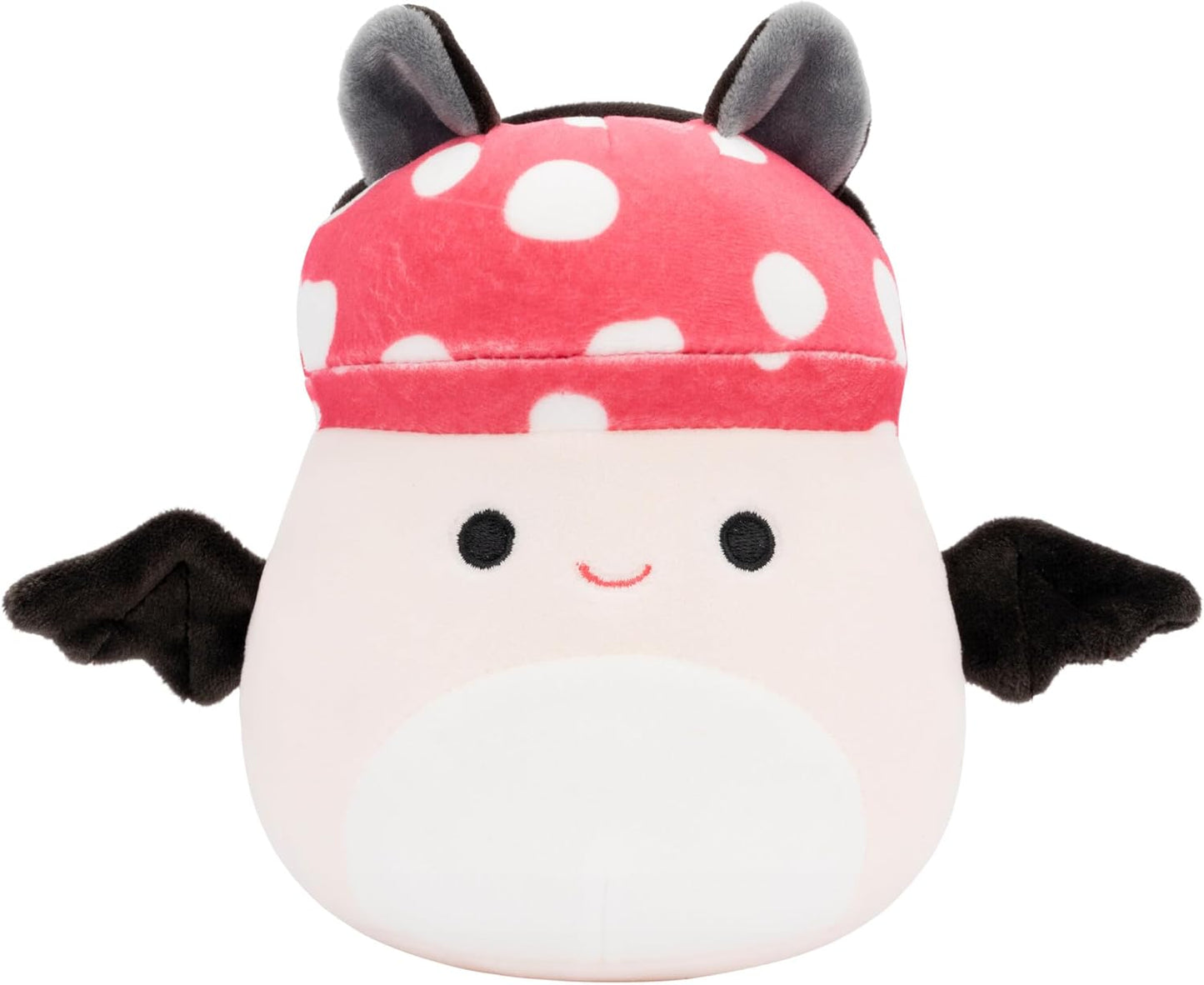 Squishmallows Micromallows Halloween 4er-Pack – Gabin Pumpkin Axolotl, Fitzy Goblin Holding Latte, Malcolm Bat Mushroom, Ms. K Purple Clown