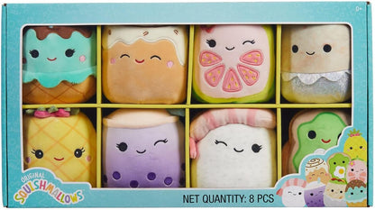 Squishmallows Micromallows Cofanetto da 8 Squishmallows alimentari