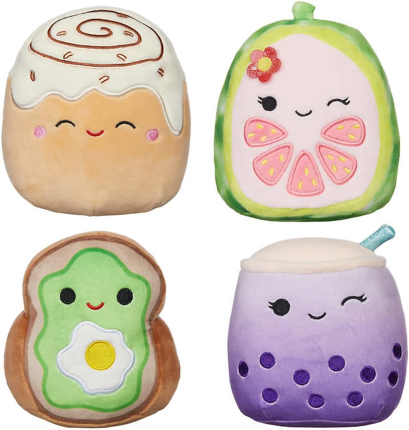 Squishmallows Micromallows Cofanetto da 8 Squishmallows alimentari