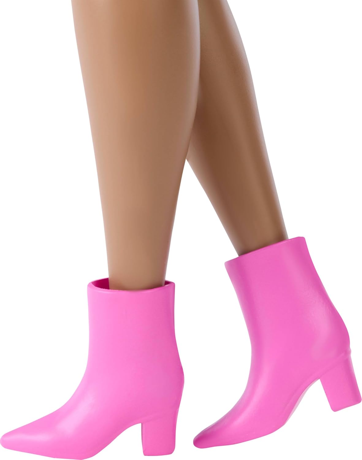 Poupée Barbie Deluxe Style en haut en jean rose et jupe assortie