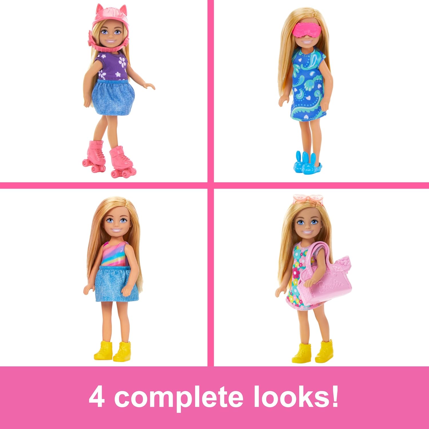 Barbie Chelsea - Coffret de jeu poupée et placard