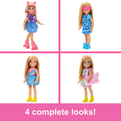 Barbie Chelsea - Coffret de jeu poupée et placard