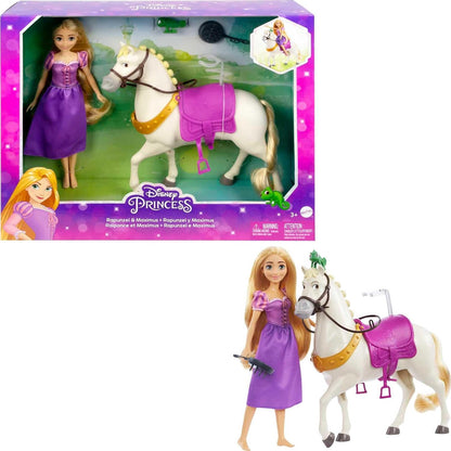 Disney Princess Rapunzel & Maximus Pferdeset, inspiriert von Disneys Tangled ab 3 Jahren