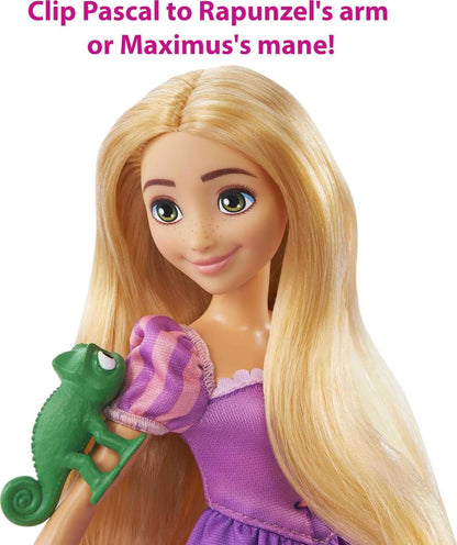 Disney Princess Rapunzel & Maximus Pferdeset, inspiriert von Disneys Tangled ab 3 Jahren