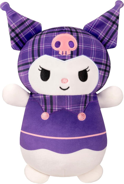 Squishmallows Hello Kitty and Friends Plaid Kuromi HugMees