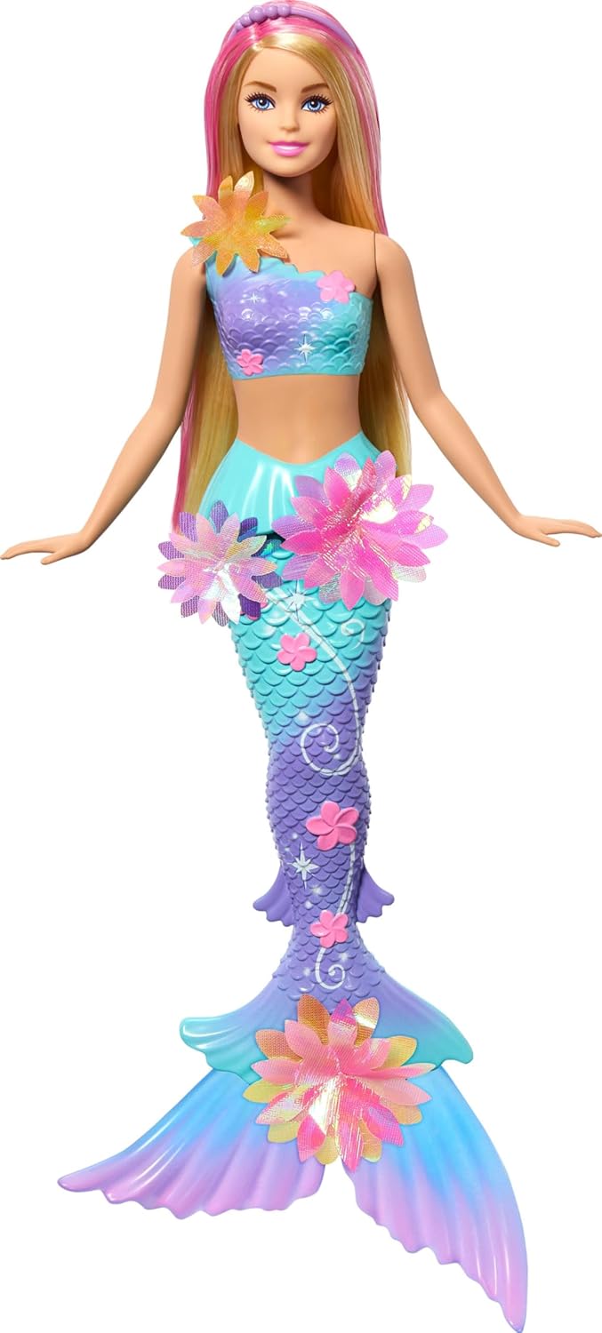 Barbie Sirène Magique Fleur