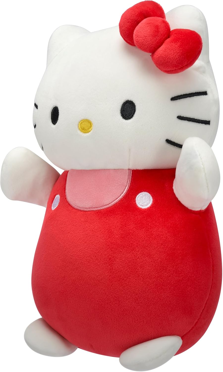 Squishmallows Hello Kitty e i suoi amici Hello Kitty in tuta rossa e rosa