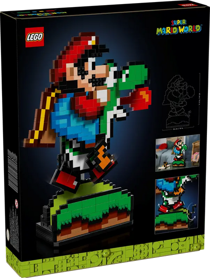 Super Mario World – Mario & Yoshi-Ausstellungsmodell (71438)