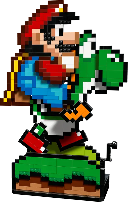 Super Mario World – Mario & Yoshi-Ausstellungsmodell (71438)
