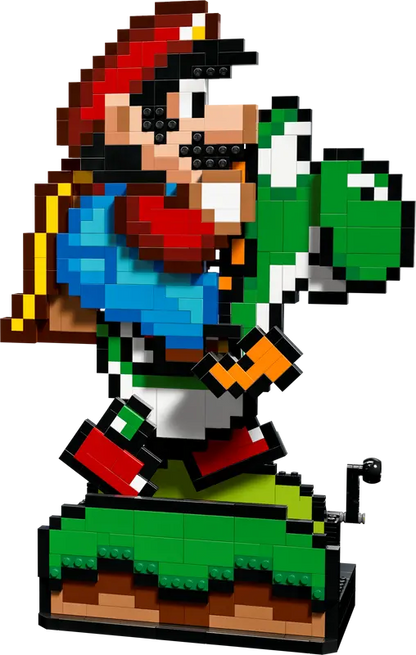 Super Mario World – Mario & Yoshi-Ausstellungsmodell (71438)