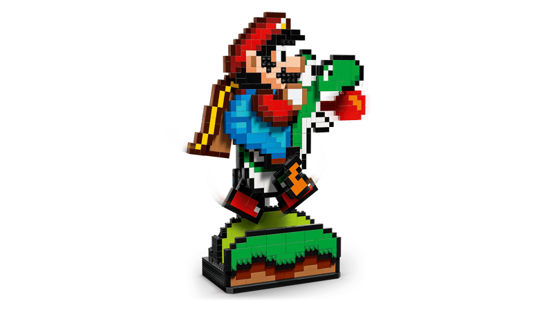 Super Mario World – Mario & Yoshi-Ausstellungsmodell (71438)