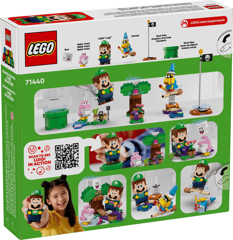 Aventures avec le coffret de démarrage interactif Luigi (71440)