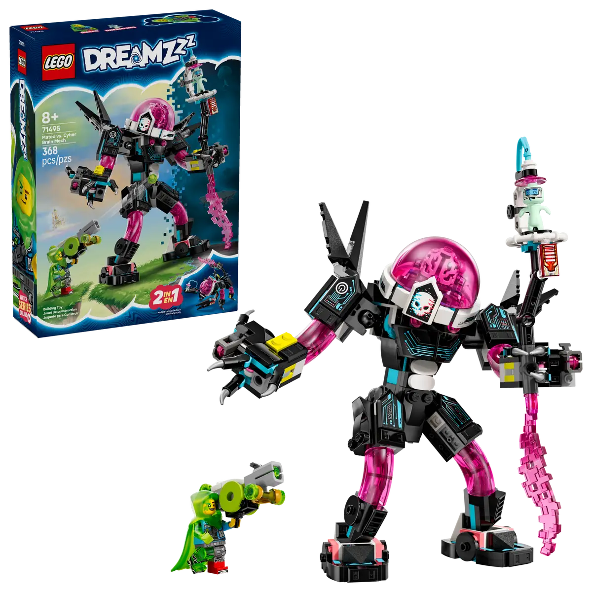 Mateo vs. Cyber ​​Brain Mech (71495)