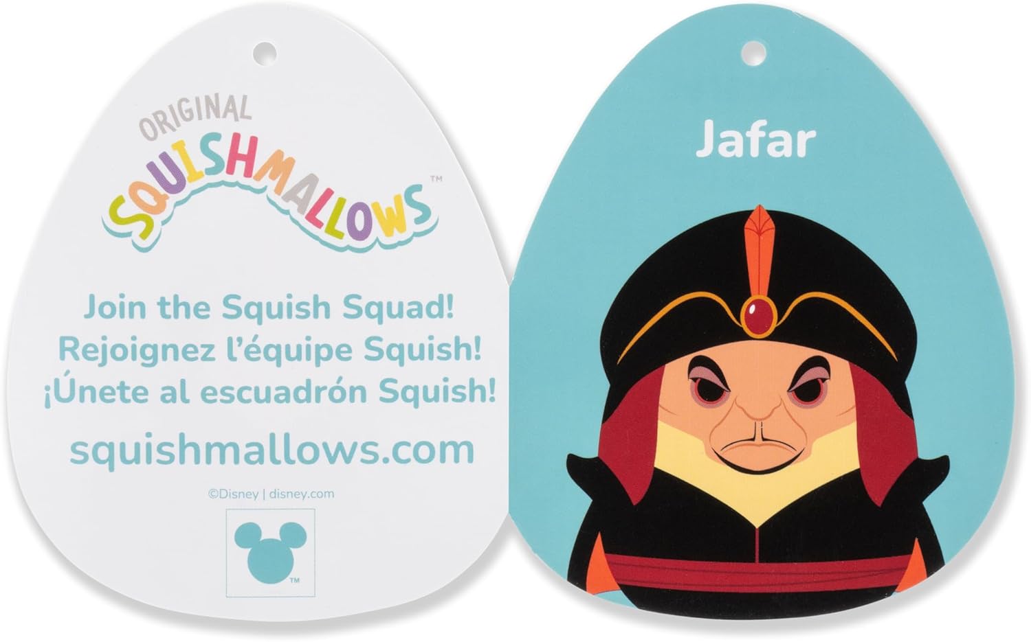 Squishmallows Disney Jafar Aladdin Edition