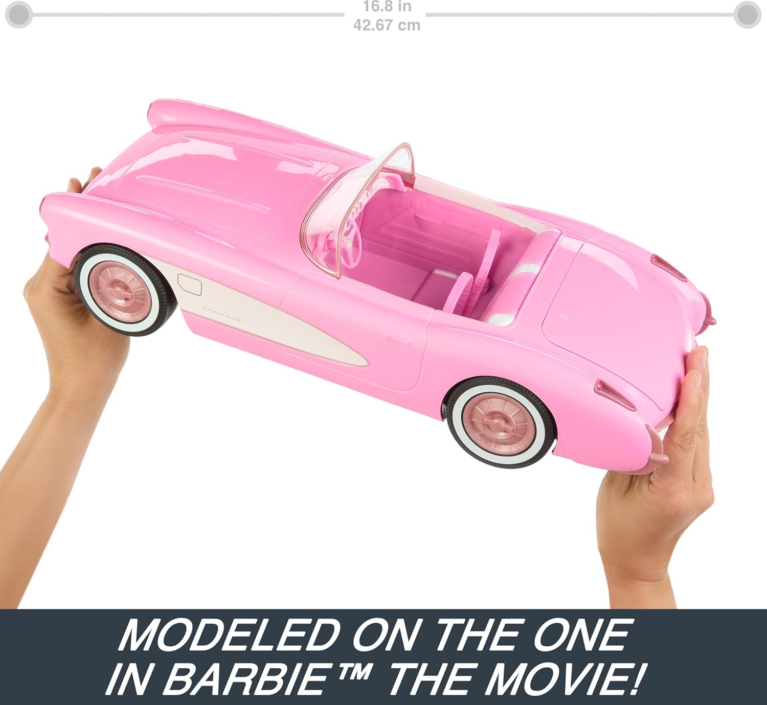 Hot Wheels RC Barbie Corvette aus Barbie The Movie