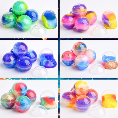 Galaxy Slime Ball Party Favors 36-Pack Bulk Slime Set Jouets sensoriels extensibles, non collants et sans dégâts pour les enfants, sûrs, non toxiques, amusants anti-stress pour les anniversaires et les salles de classe
