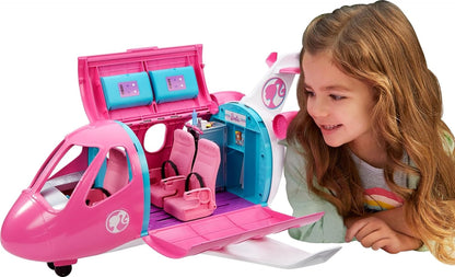 Barbie Dreamplane Playset Avion jouet avec plus de 15 accessoires, à partir de 3 ans