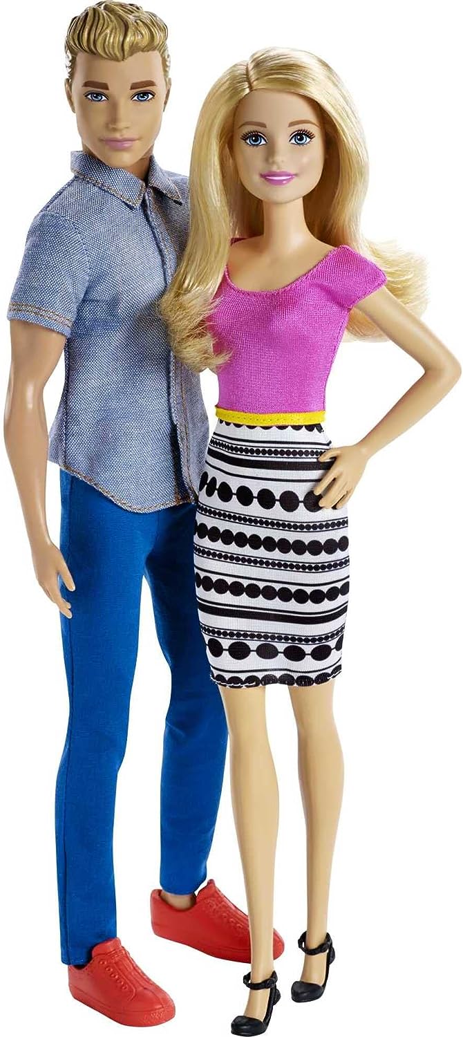 Barbie- und Ken-Puppe im 2er-Pack