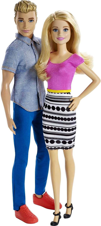 Barbie- und Ken-Puppe im 2er-Pack