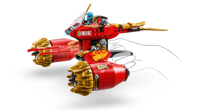 Kais Elementardrache gegen den Drachenkrieger (71830)