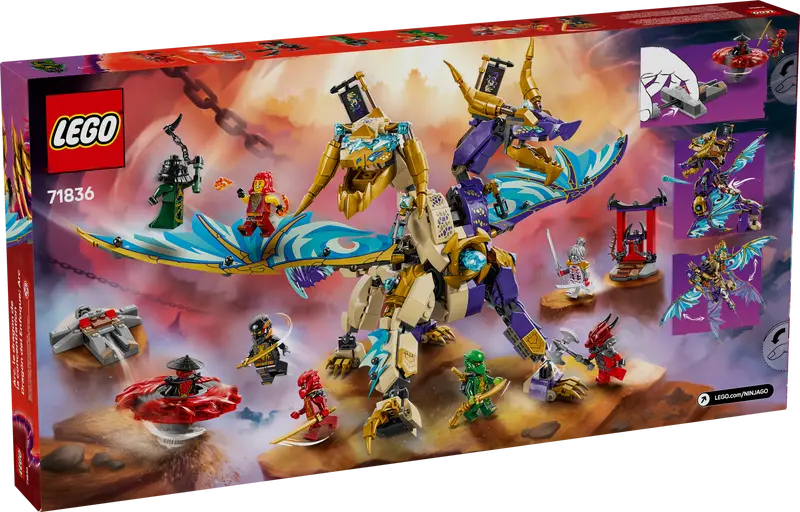 Dragon élémentaire contre l'impératrice Mech