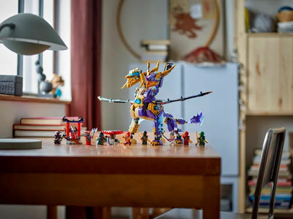 Dragon élémentaire contre l'impératrice Mech