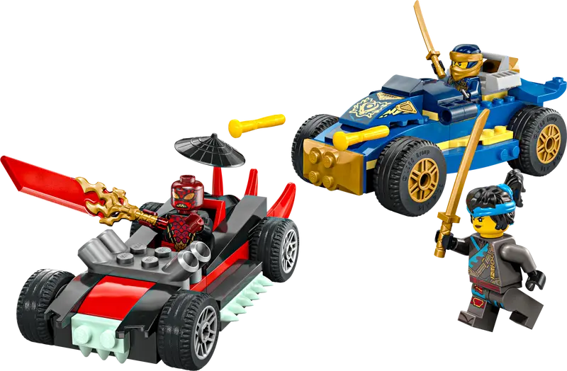 Bataille de voitures de course Rogue contre Drix (71840)