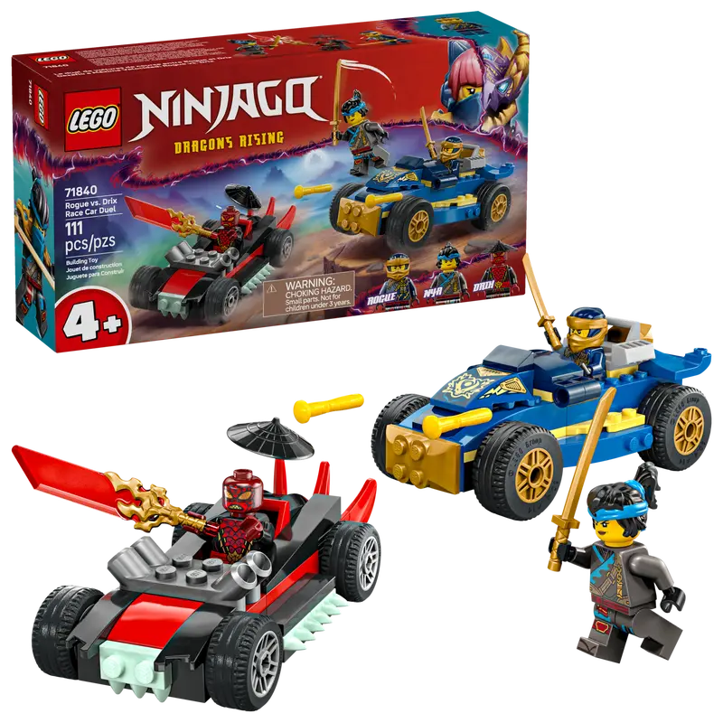 Bataille de voitures de course Rogue contre Drix (71840)