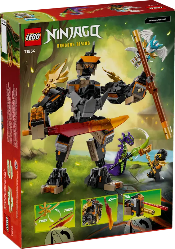 Coles Mission Mech & Dragon Zane (71854)
