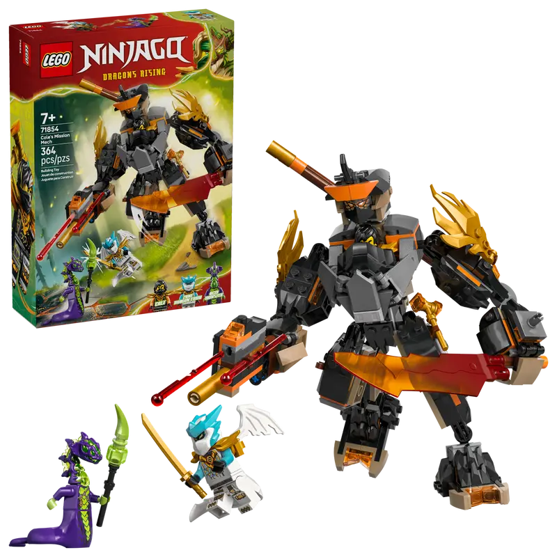 Coles Mission Mech & Dragon Zane (71854)