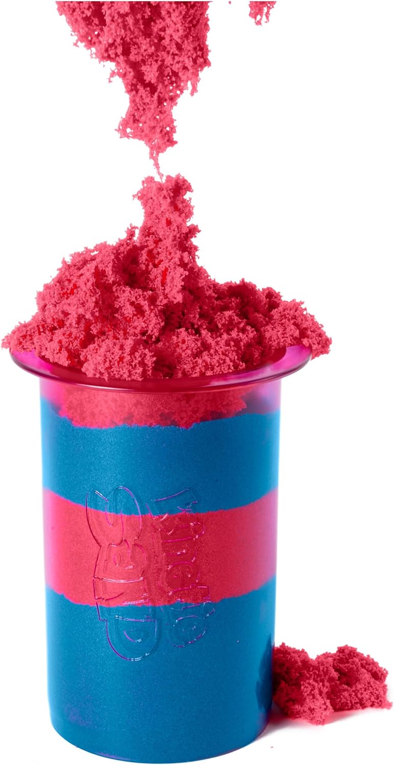Kinetic Sand, Set Sandisficante con 907 g di sabbia e 10 strumenti
