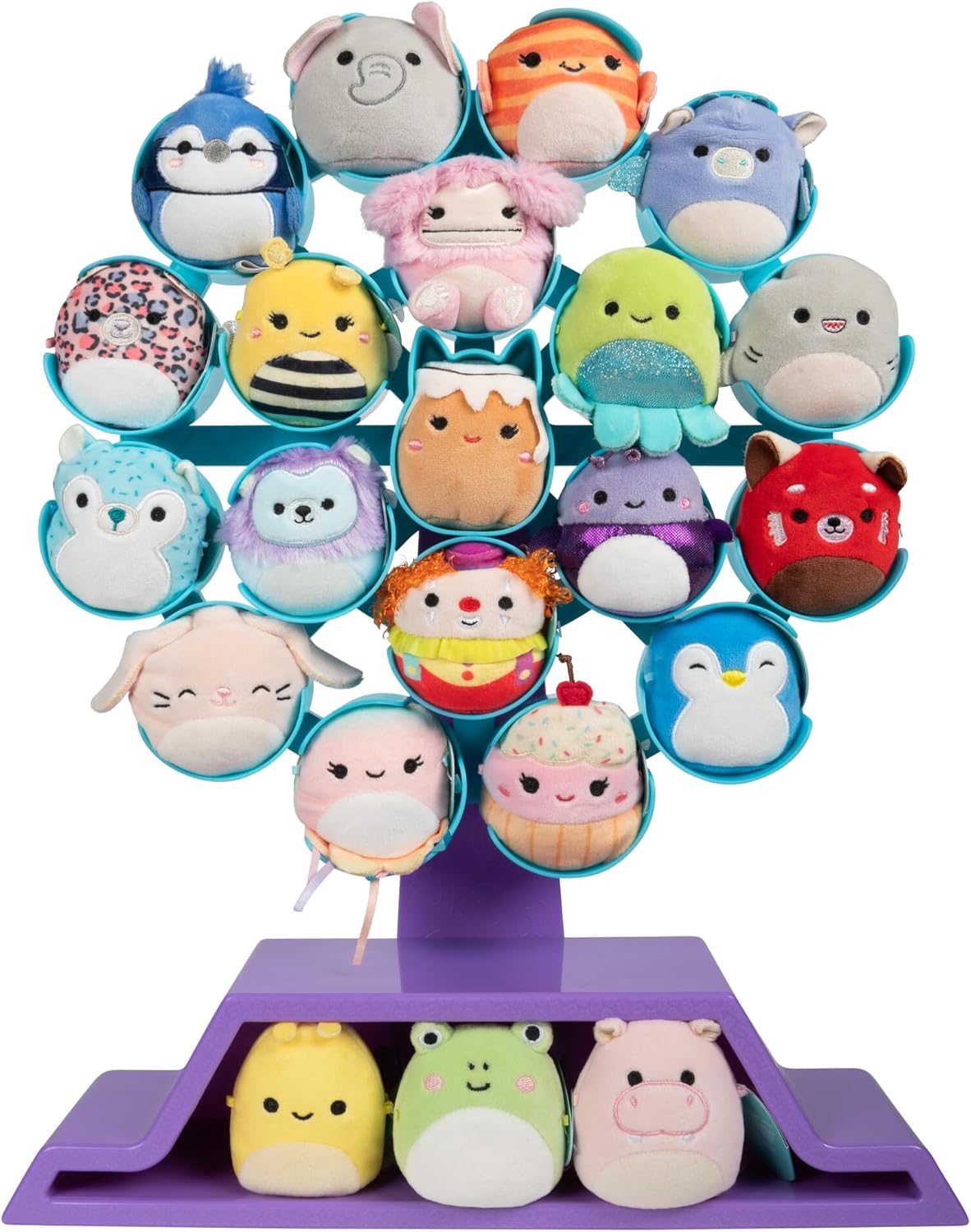 Squishmallows Micromallows Riesenrad-Display-Set – enthält 22 Micromallows. Sehr begrenzte Verfügbarkeit – nur noch 5 Sets auf Lager!