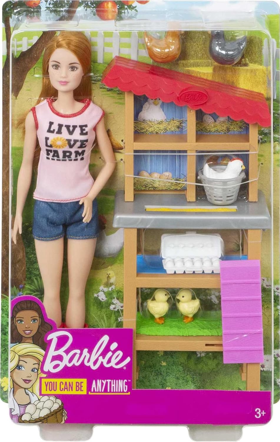 Barbie Hühnerbauernpuppe