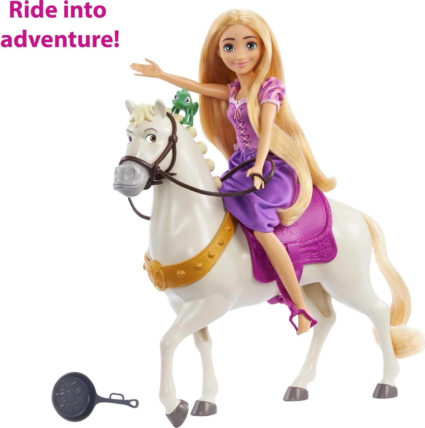 Disney Princess Rapunzel & Maximus Pferdeset, inspiriert von Disneys Tangled ab 3 Jahren