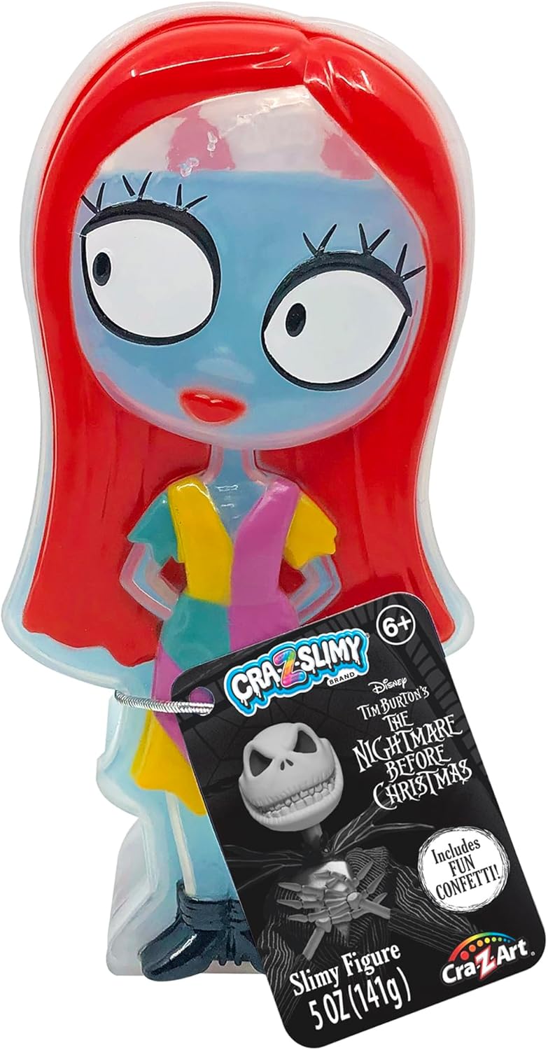 CRA-Z-Slimy The Nightmare Before Christmas Sally Schleimspielzeug zum Sammeln, Disney-Schleim für Kinder ab 6 Jahren