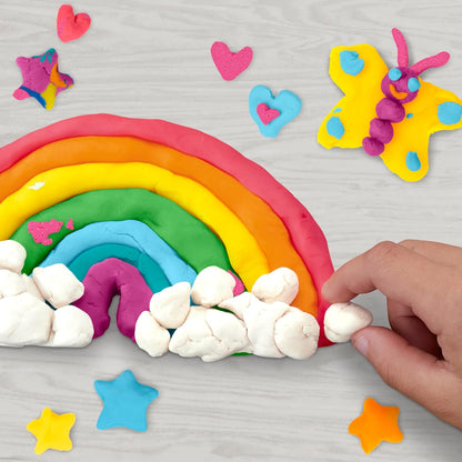 Play-Doh Modelliermasse, 10er-Packung in verschiedenen Farben, ungiftig, 57 g