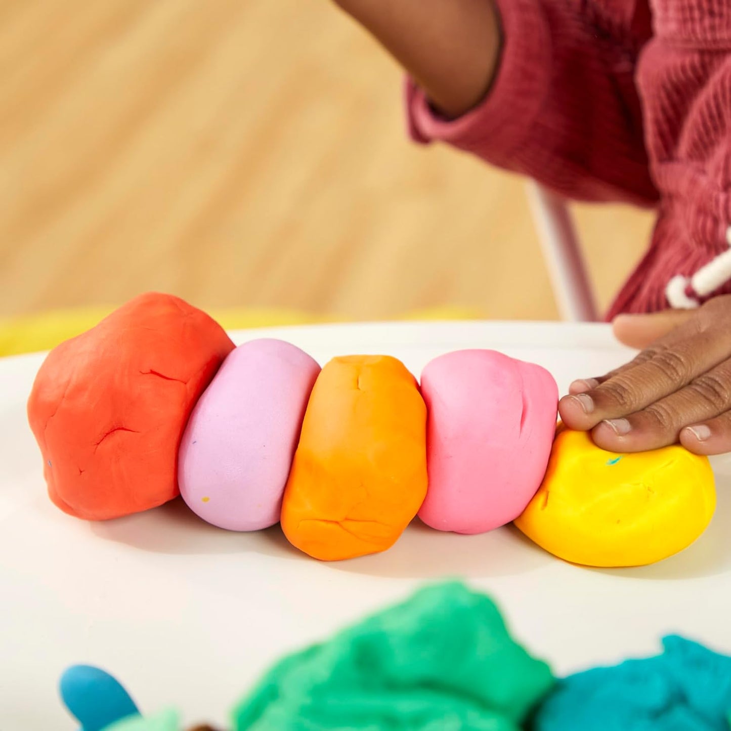 Play-Doh Modelliermasse, 10er-Packung in verschiedenen Farben, ungiftig, 57 g