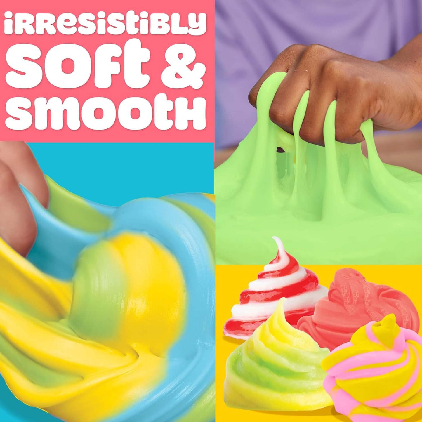 Play-Doh Scented Butter Mash-Ups 8er-Pack Duftstoff-Set, sensorisches Spielset für Kinder im Alter von 8–12 Jahren