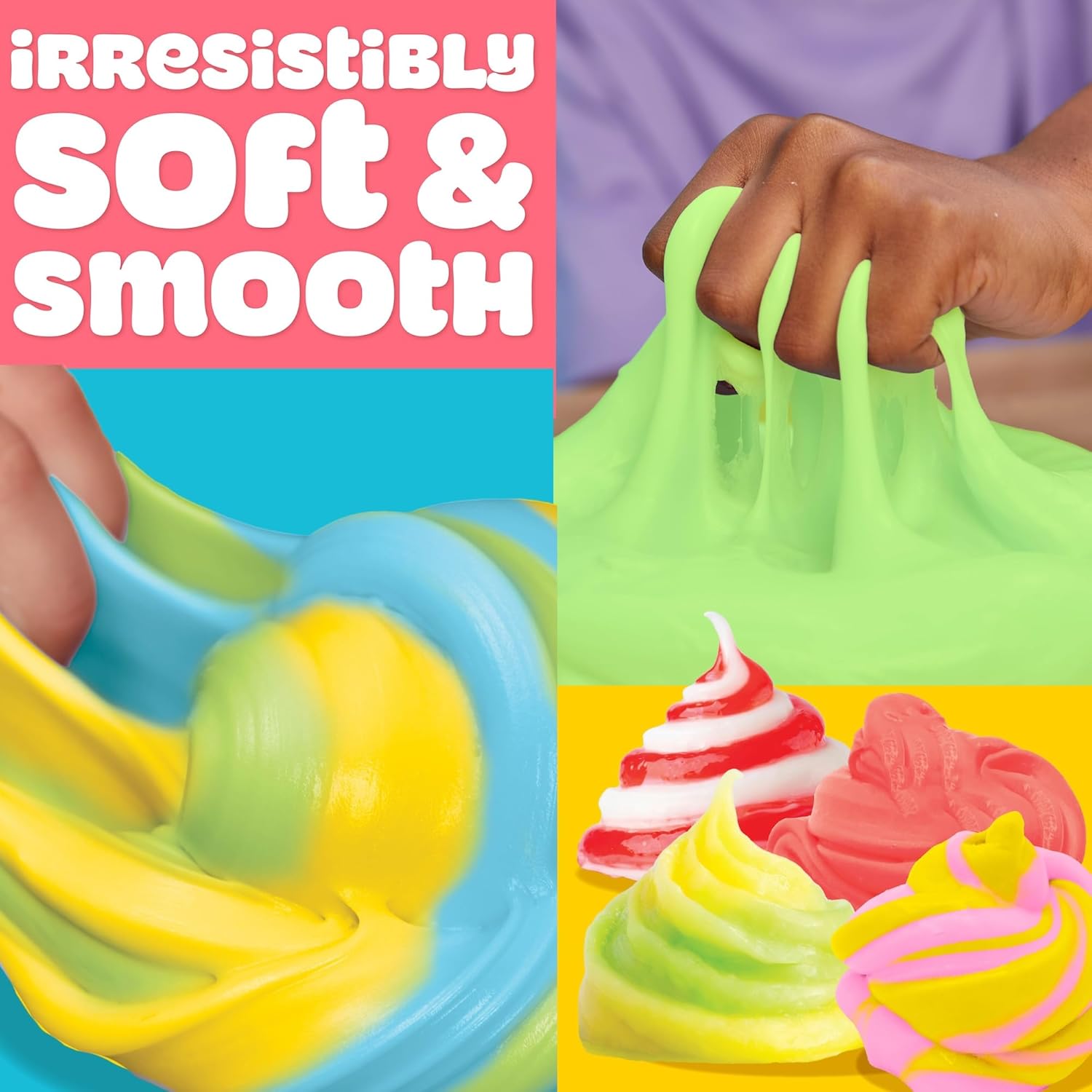 Play-Doh Scented Butter Mash-Ups 8er-Pack Duftstoff-Set, sensorisches Spielset für Kinder im Alter von 8–12 Jahren