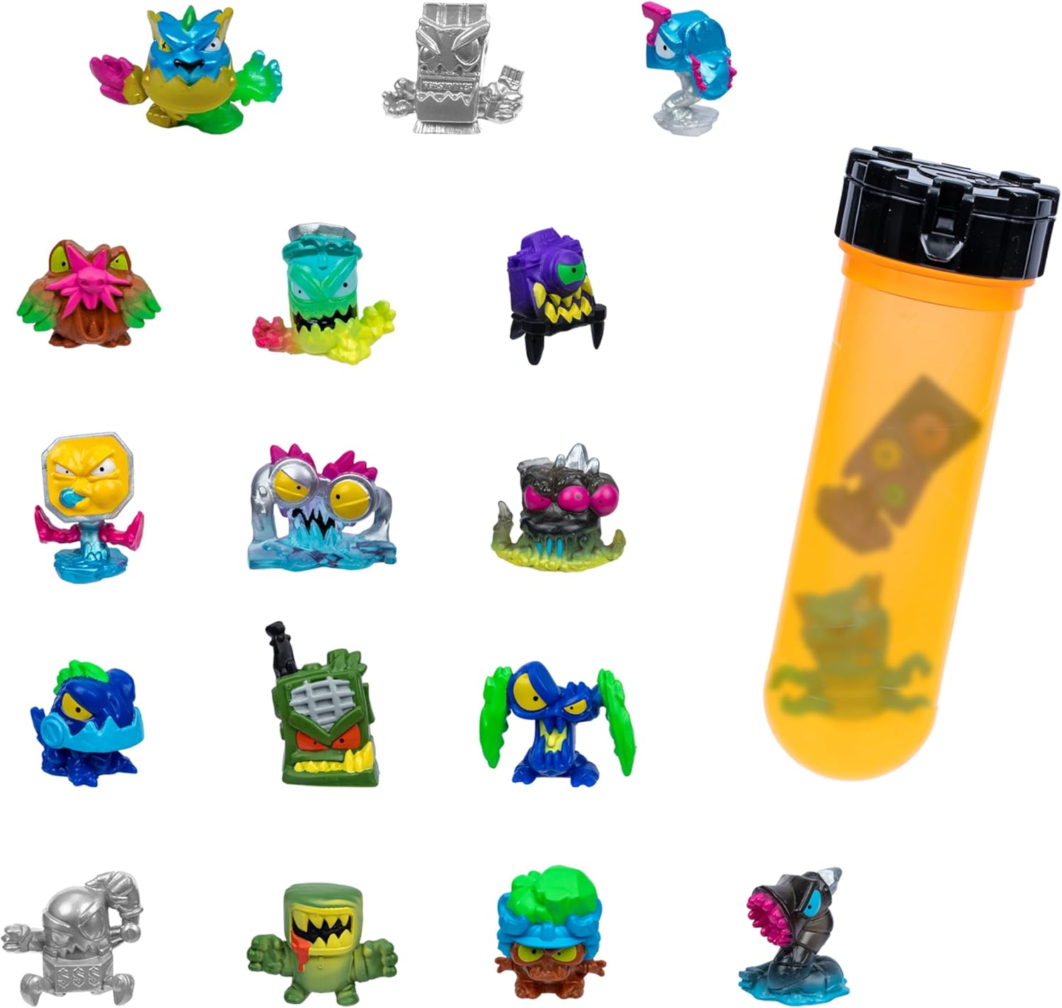 MrBeast Lab Swarms Atomic Cash Case – 18er-Pack exklusiver Ultra Rare- und Special Edition-Figuren!