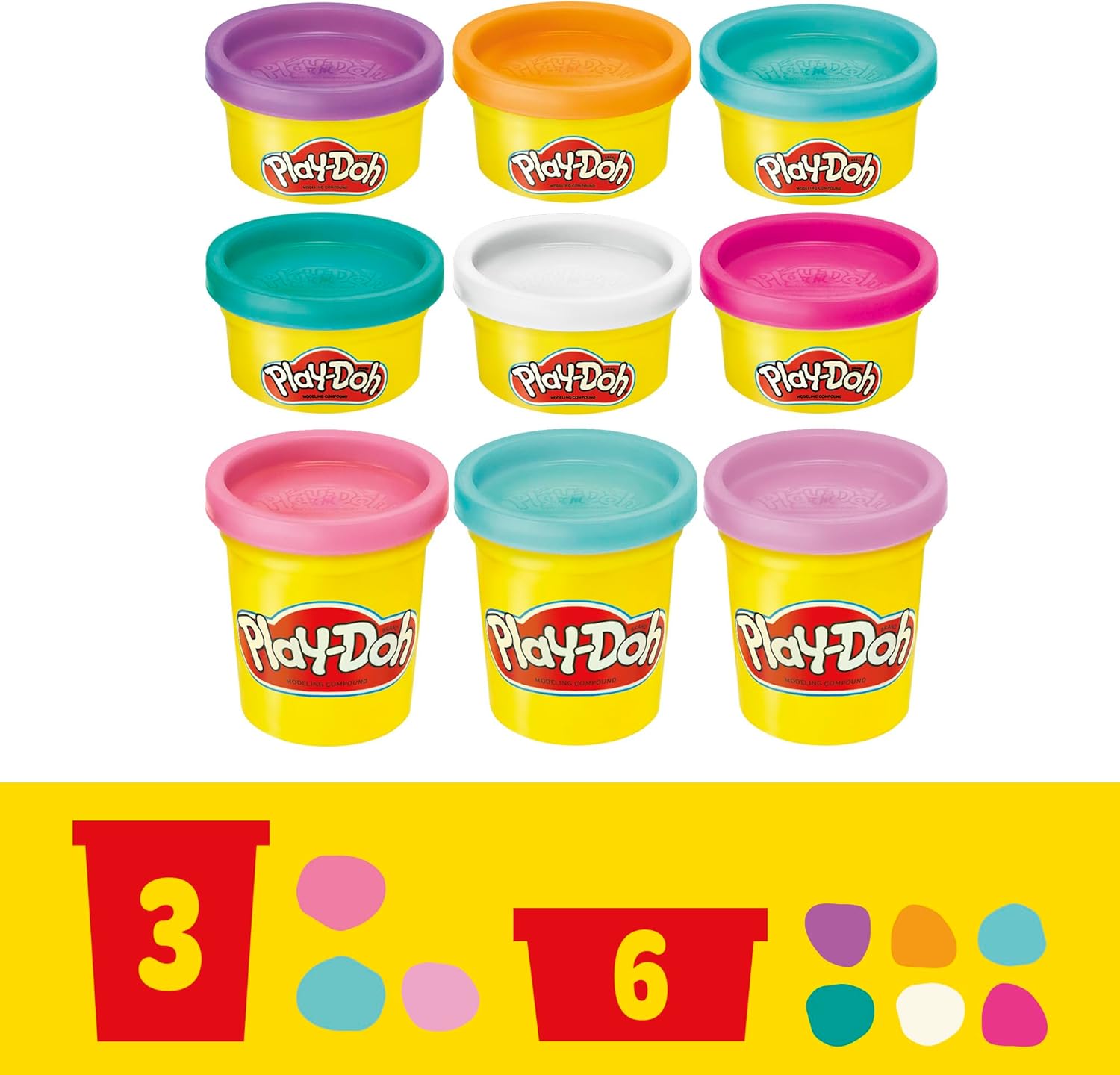 Play-Doh Make & Style Pony Set My Little Pony Giocattoli e figure Set da gioco per bambini, Arti e mestieri, dai 3 anni in su