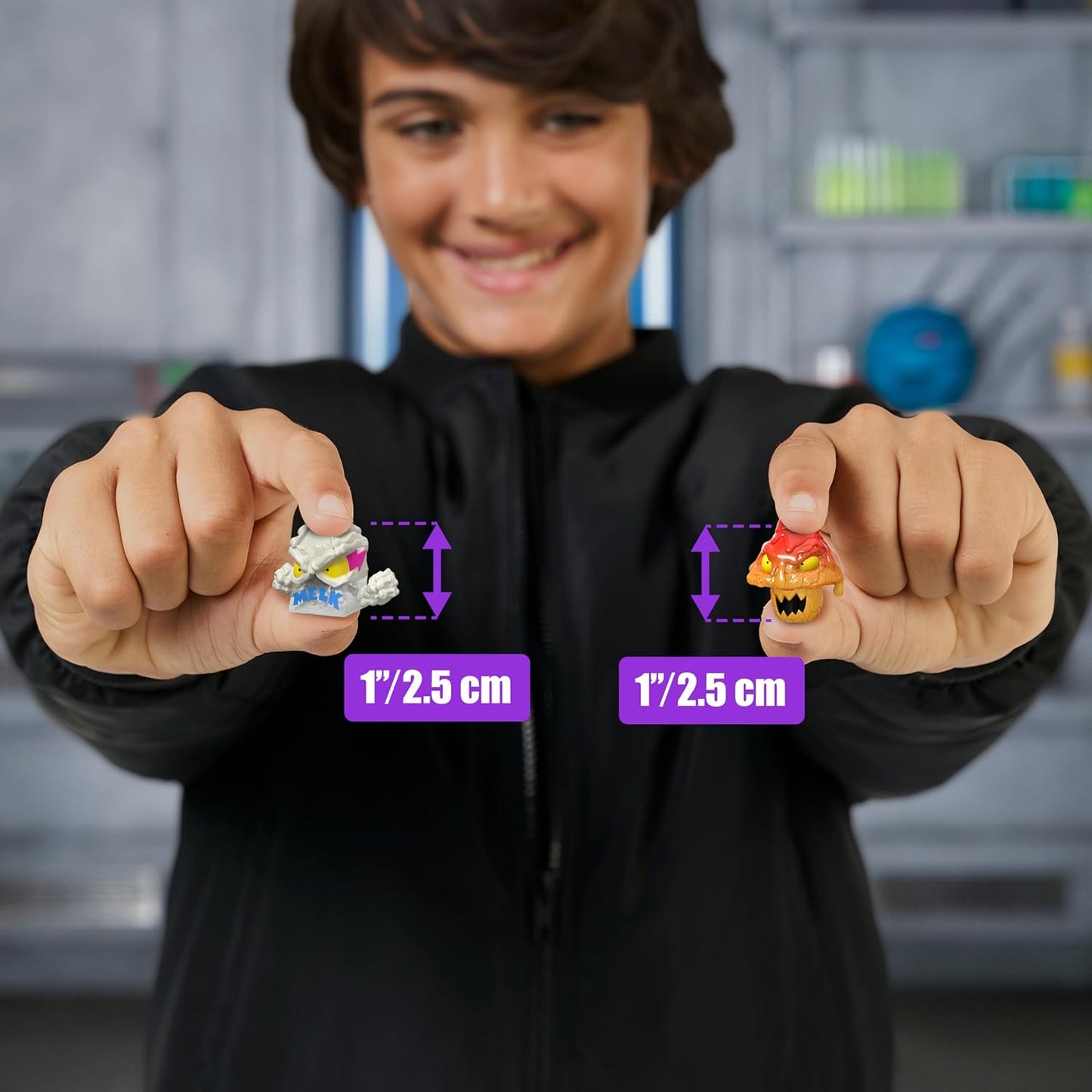 MrBeast Lab Swarms Series 3 – Pack de 14 séries Hyper Fusion Steel Slushee Edition Fusionnez, construisez et libérez le chaos !
