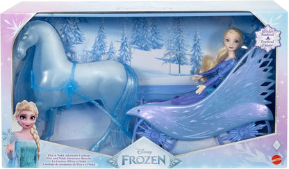 Disney Frozen Winter Festival Elsa & Nokk Abenteuerwagen-Set, inspiriert von Disneys Frozen-Serie, ab 3 Jahren