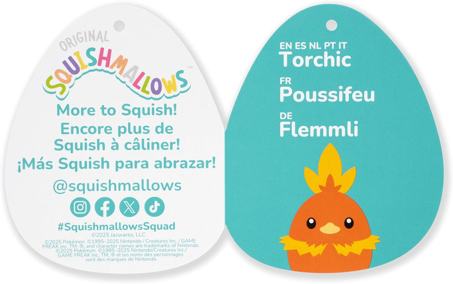 Pokémon Torchic Plüsch